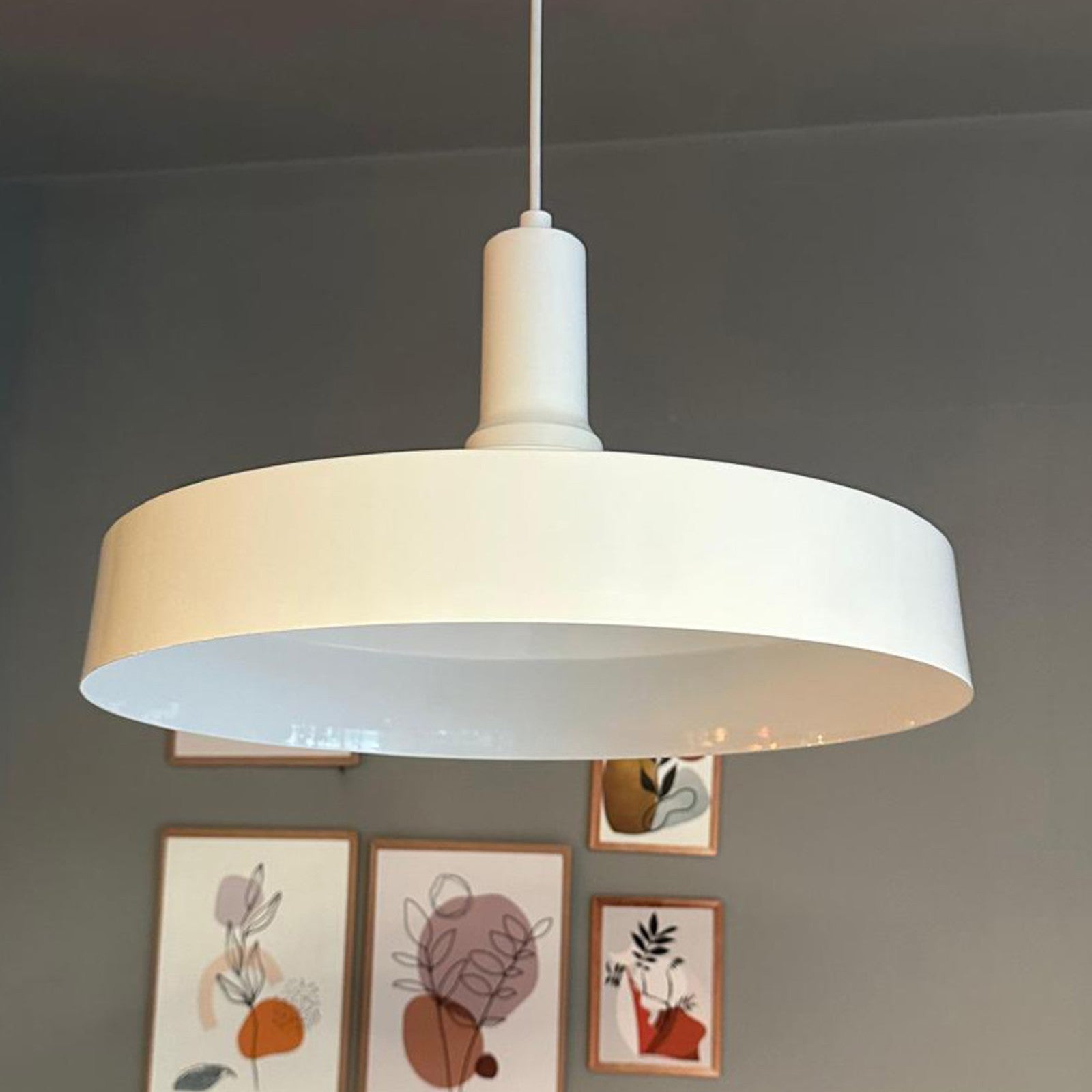 Ace-Lanterne Hängelampe Esstich Ø40 cm, Pendelleuchte Vintage, Hängelampe Industrial aus Metall E27